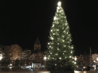 Lys i juletræet