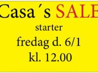 Udsalg hos Casa & Co