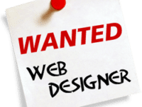 Webdesigner søges