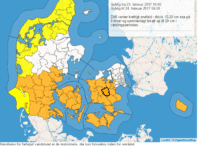 Varsel om meget sne