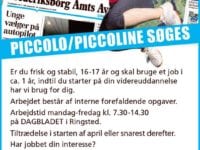 Dagbladet søger piccoline