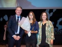 Flytekniker Emilie Teglers Olsen fra Ringsted var blandt prismodtagerne til ML-Prisen 2018. Foto: Industriens Uddannelser