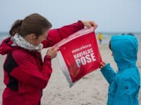 Forsvarets havmiljøvogterkampagne er Danmarks første, største og længstlevende kampagne mod "havfald". Foto: Casper Tybjerg/Havmiljøvogterkampagnen
