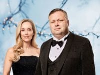 Pressefoto: Paul Potts' og Lene Siel / Ringsted Kongrescenter