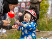 Sjov Kids Tour på en våd Nørregade