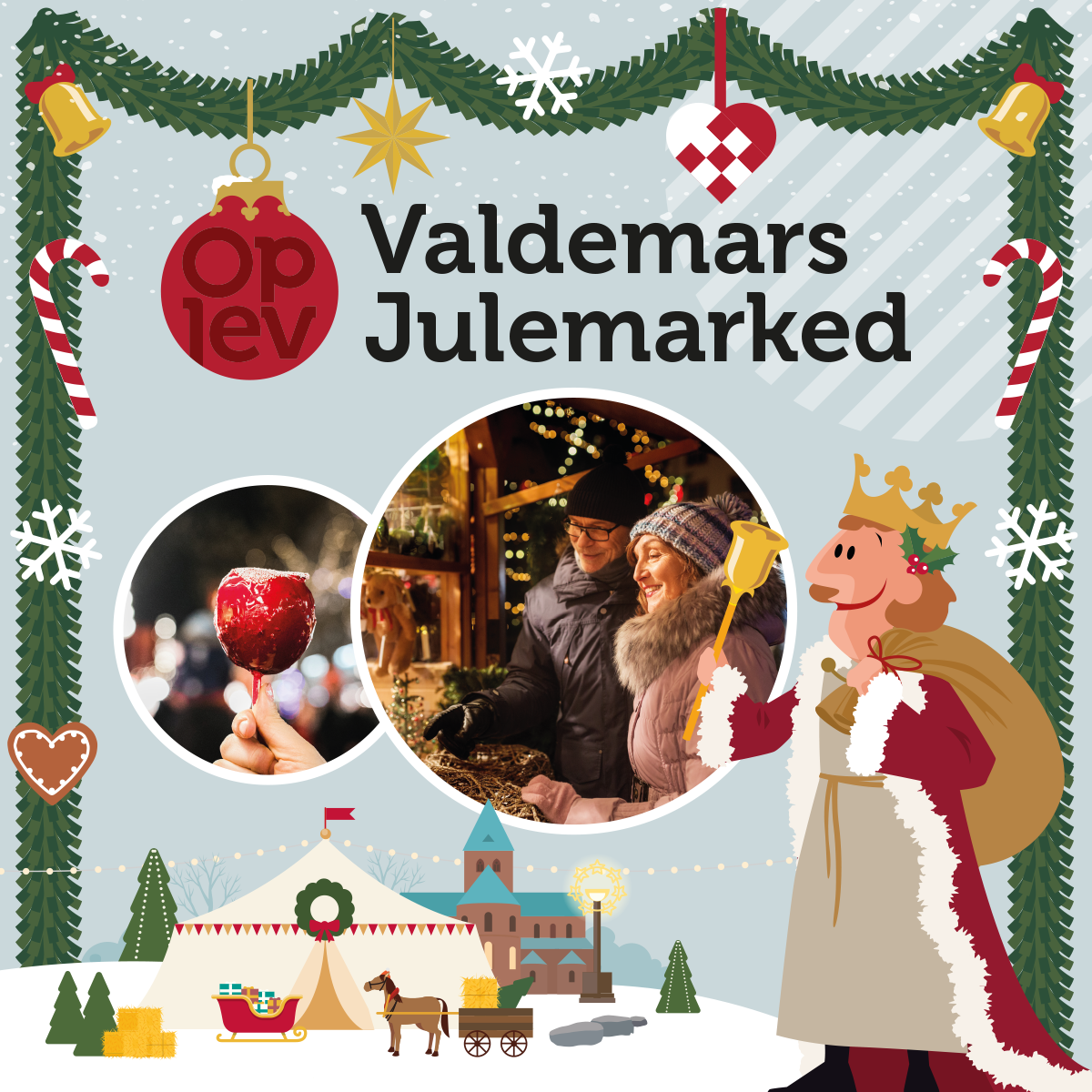 Valdemars Julemarked søger julestande