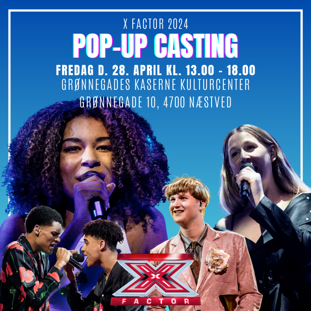 X Factor søger nye talenter - Pop Up Castinger