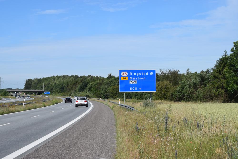 Slagelse, Sorø og Ringsted kommuner vil ensrette hastighedsbegrænsningen på E20 i de tre kommuner