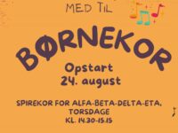 Nu starter børnekoret