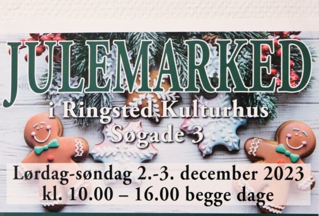 Julemarked i Ringsted Kulturhus