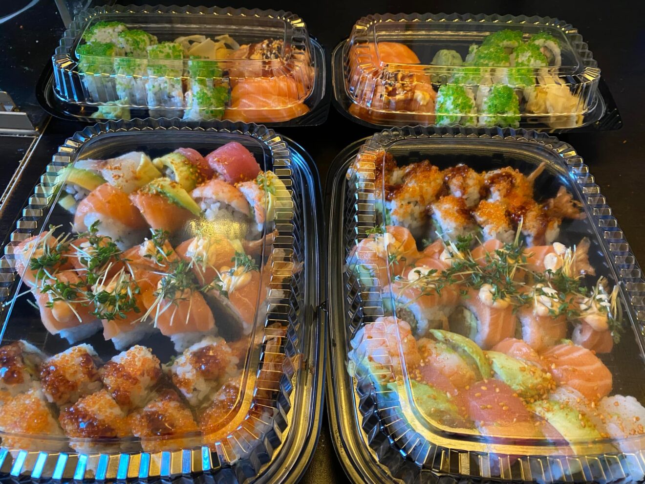 Sushi der kører på bånd