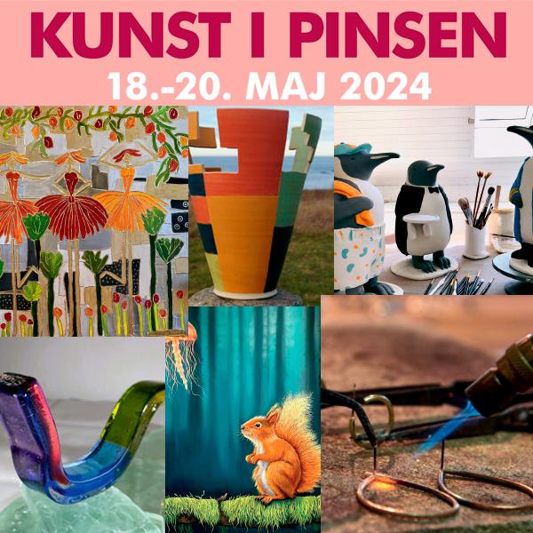 Udforsk Kunst i Pinsen på Midt- og Vestsjælland