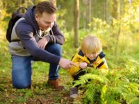 Glade børn og røde kinder